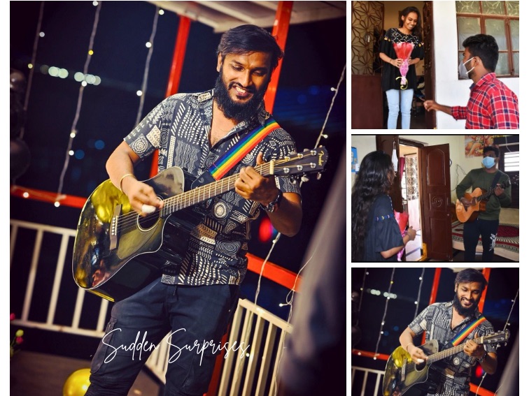 Live Guitarist Romantic Surprise
