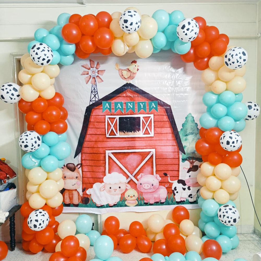 Farm Theme Birthday Flex Decor