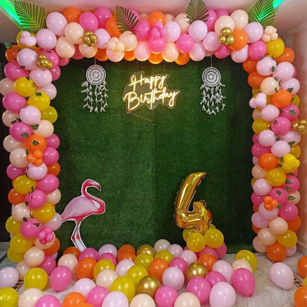 Flamingo Theme Beach Decor