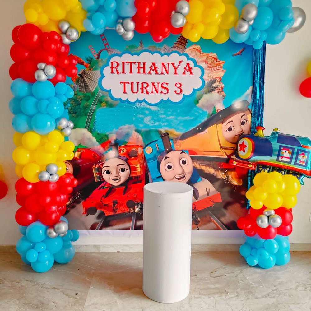 Thomas and Friends Theme Birthday Decor