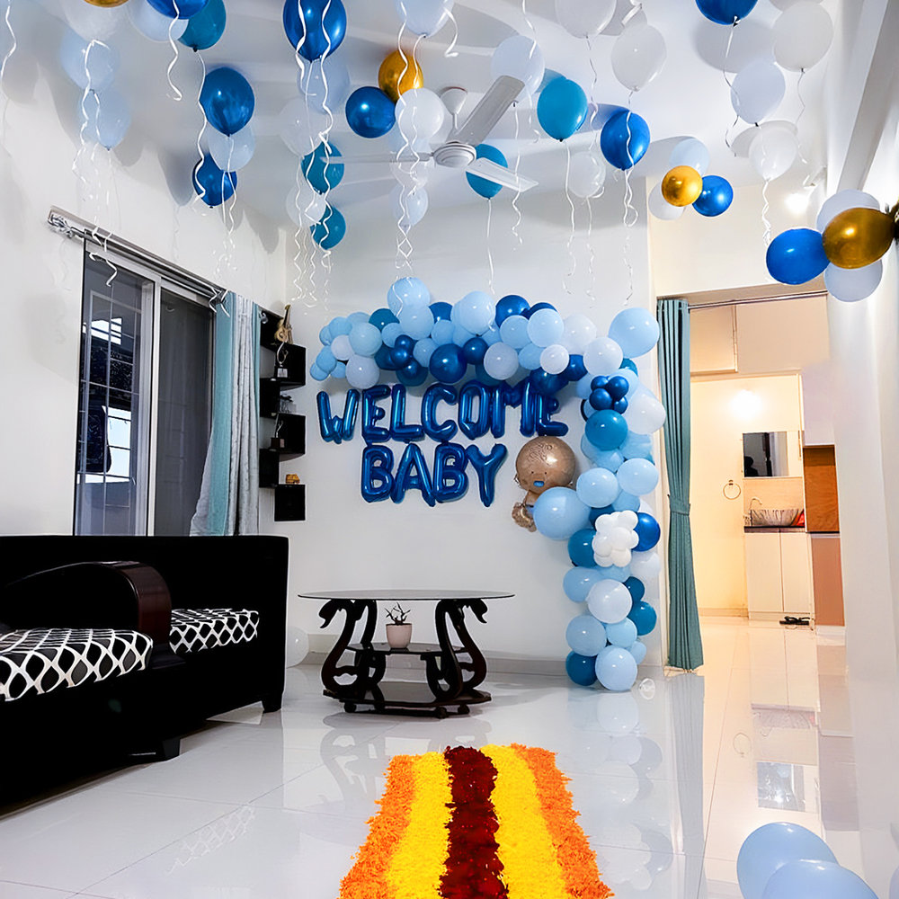 Welcome Baby Boy Home Decor